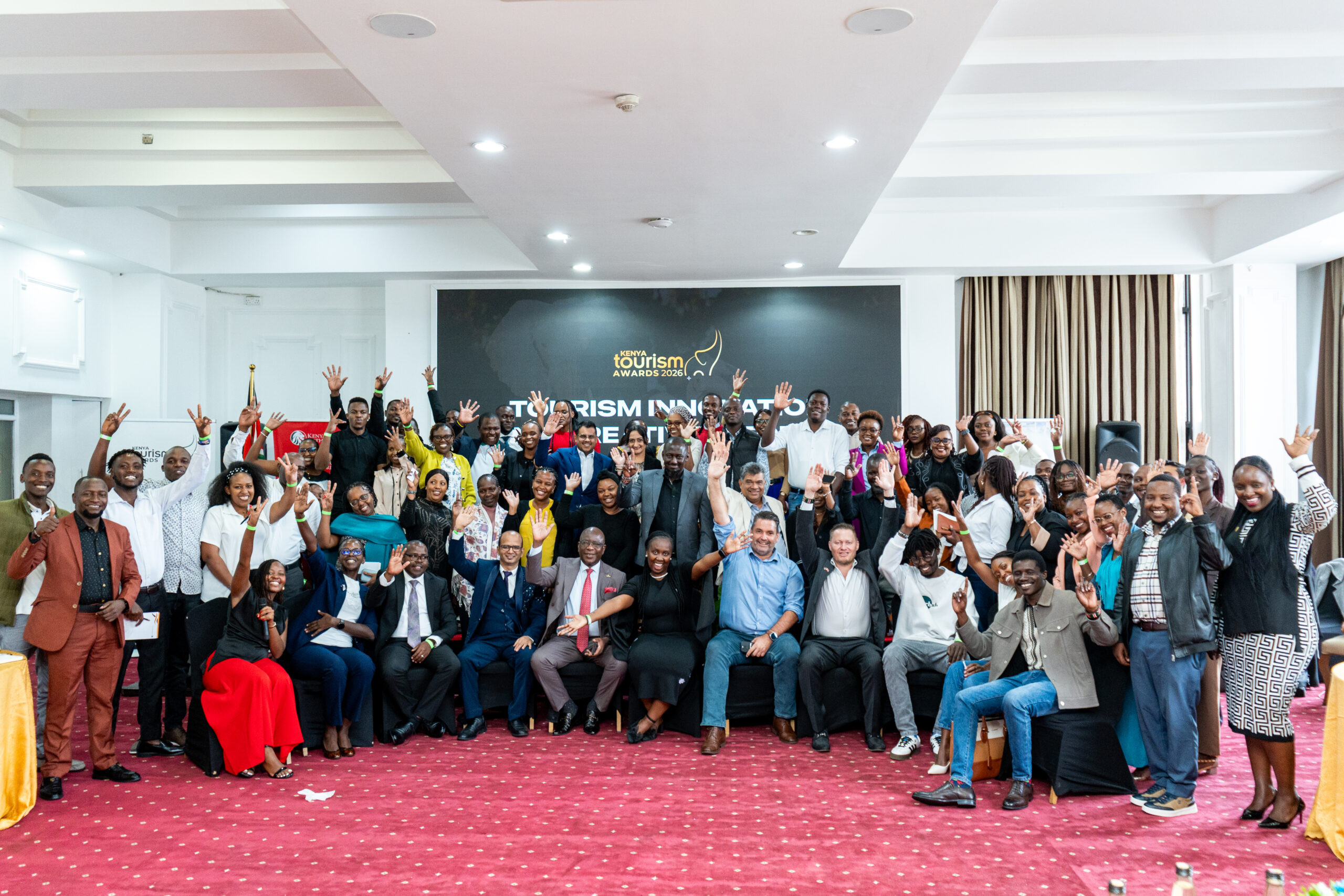 Group photo of attendees at the Tourism Creativity and Innovation Forum 2026 at The Weston Hotel, including hospitality professionals and the HotelOnline team