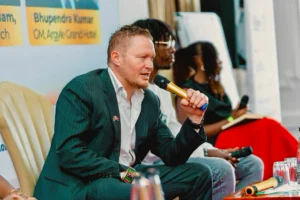 Håvar Bauck speaking at KTA Tourism Creativity & Innovation Forum